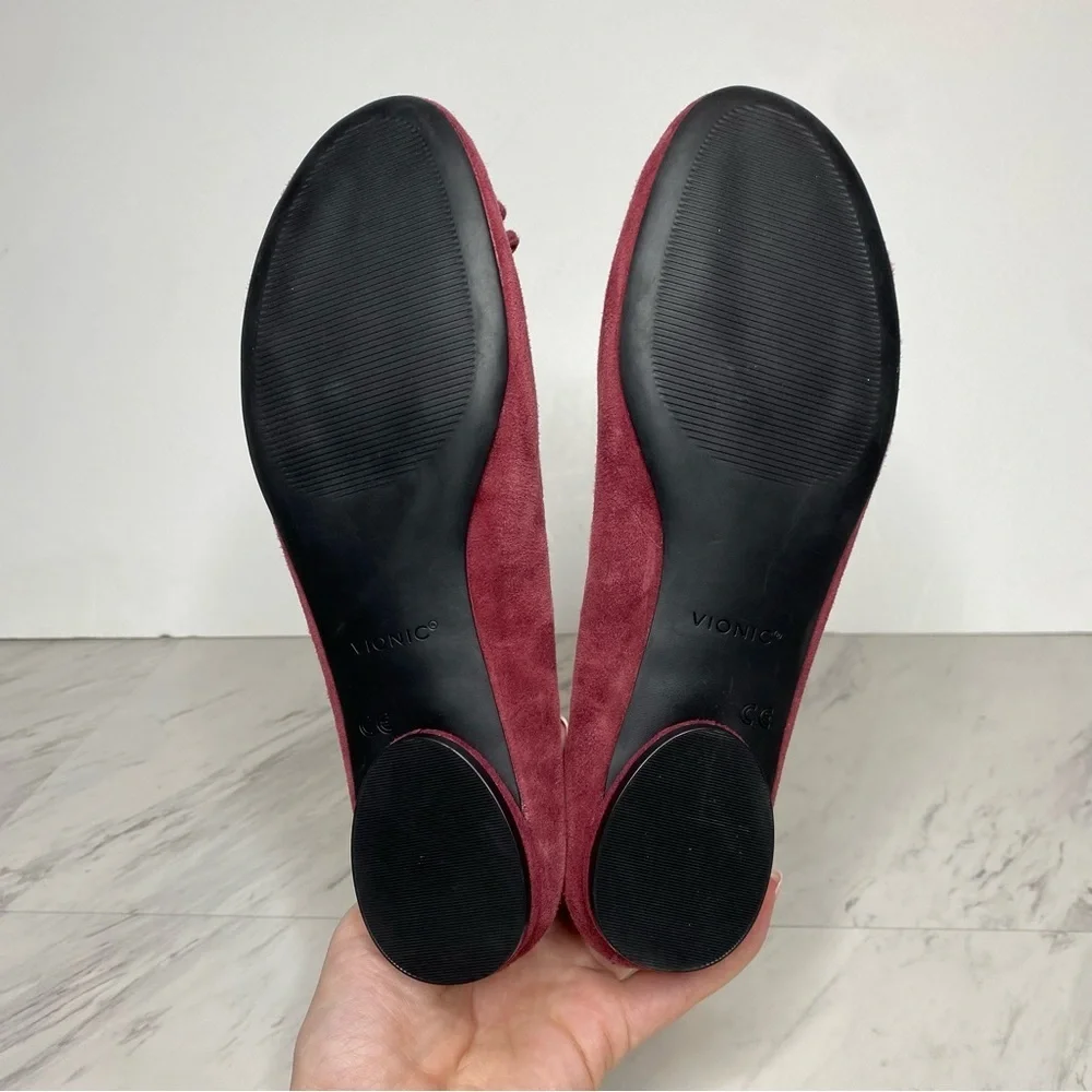 Vionic Callisto Suede Ballet Flat 7 1/2
